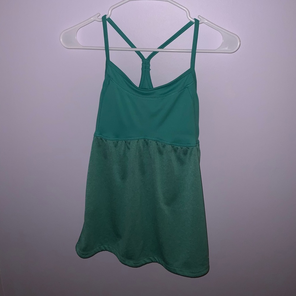 Green Workout Tank